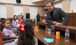 Miniklerden Başkan Ataç'a anlamlı mektup