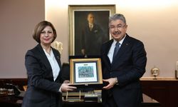 Vali Yılmaz'dan Başkan Ünlüce'ye ziyaret