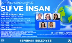 'Su ve İnsan' paneli düzenlenecek