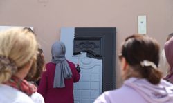 Alçı ve boya kursu ilgi gördü