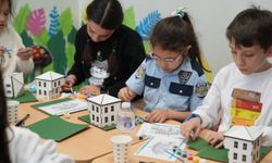 Çocuklar Odunpazarı'nın yaratıcı mimarları oldu