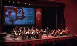 Genç yetenekler 23 Nisan'da senfoni sahnesinde parladı