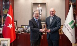 Tarık Balyalı'dan Başkan Ataç'a ziyaret