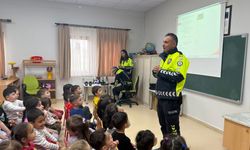 Es Çocuk Evi'nde trafik bilinci eğitimi