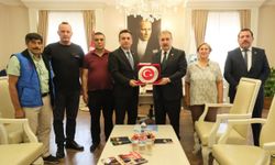BBP Lideri Destici'den Başkan Dökmeci'ye ziyaret