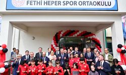 Fethi Heper Spor Ortaokulu, törenle hizmete açıldı