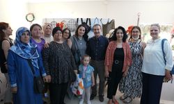 4 Belde Evi'nde eğitim alan 465 kursiyerin sergisi göz kamaştırdı
