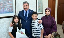 Vali Yılmaz, orman şehidinin oğlu Batuhan'ın hayalini gerçekleştirdi