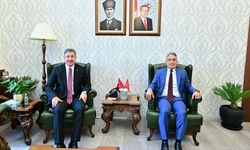 Başsavcı Ferhat Deniz, Vali Yılmaz'ı ziyaret etti