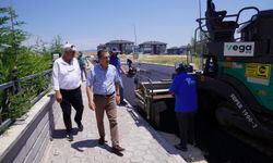 Başkan sahaya indi, çalışmaları yerinde inceledi