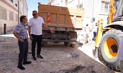 Başkan Ataç, Yeni Mahalle'deki çalışmaları yerinde inceledi