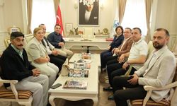 Başkan Dökmeci, Başkan Ünlüce'yi konuk etti