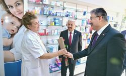 Vali Yılmaz'dan Eczacılar Günü ziyaretleri