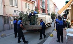 Uyarılara rağmen kaldırılmayınca zabıta el koydu