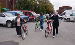 Bisiklete İlk Adım Atölyesi’nde pedallar birlikte atıldı
