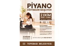 Tepebaşı'nda çocuklar için piyano eğitimleri başlıyor