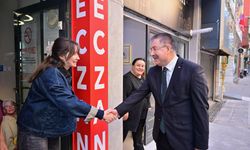 Vali Erdinç Yılmaz, Demirciler Sokak esnafını ziyaret etti