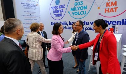 Fuarda ESTRAM standına yoğun ilgi