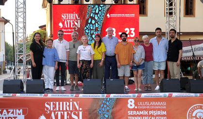 Seramiğin ateşle dansı başladı