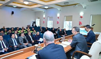 Kış mevsimi trafik tedbirleri konuşuldu