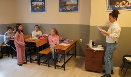 Çocuklar Bahriye Üçok'ta LGS'ye hazırlanıyor
