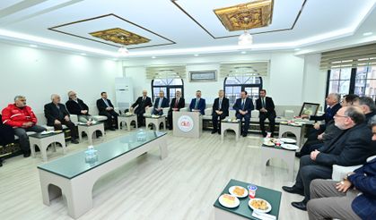 Vali Aksoy STK temsilcileriyle bir araya geldi