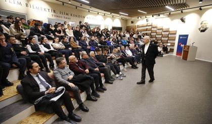 Ali Saydam öğrencilere iletişimin altın kurallarını anlattı