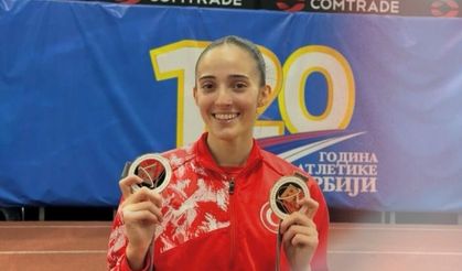 Eskişehir'in gururu Eda Nur Tulum, altın madalya aldı