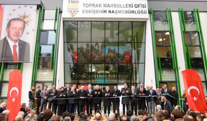 Bakan Yumaklı, TMO Başmüdürlüğü Hizmet Binası'nı hizmete açtı