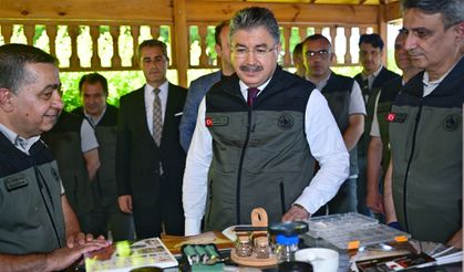 Vali Yılmaz'dan Orman Bölge Müdürlüğüne ziyaret