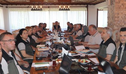 Eskişehir Orman Bölge Müdürlüğü, yatırım ve programları değerlendirdi