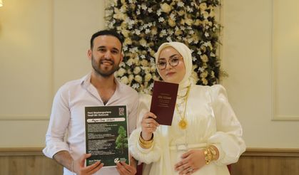 Sevgileri Kent Korusu'nda kök salacak