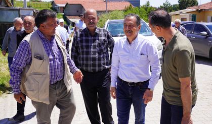 Tepebaşı'nda vatandaşlar yağmur dualarında buluştu