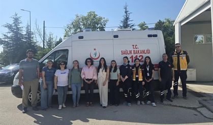 15 acil sağlık istasyonu denetlendi