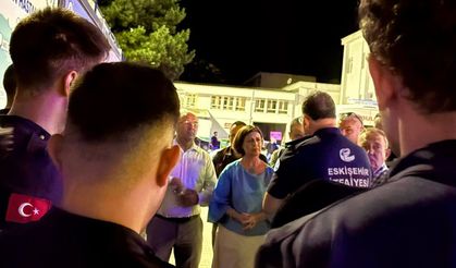 Başkan Ünlüce, Seyitgazi'de yaralanan itfaiye personelini ziyaret etti