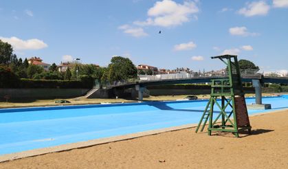 Kentpark yapay plajında kapsamlı bakım yürütülüyor