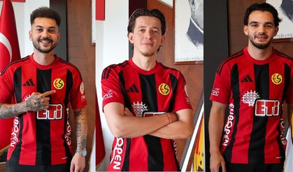 Eskişehirspor'a 3 yeni transfer