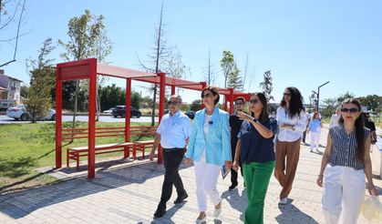 Gündoğdu yeşil alanlarla kentsel dönüşümünü tamamlıyor
