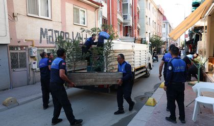 Uyarılara rağmen kaldırılmayınca zabıta el koydu