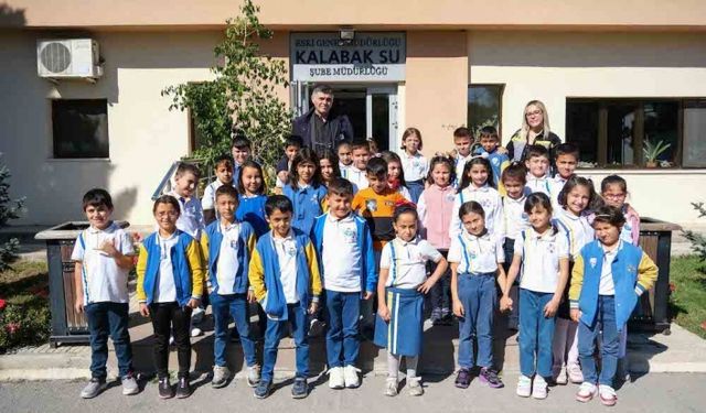 Şeker İlkokulu'nda artık 'Su Kahramanları' var