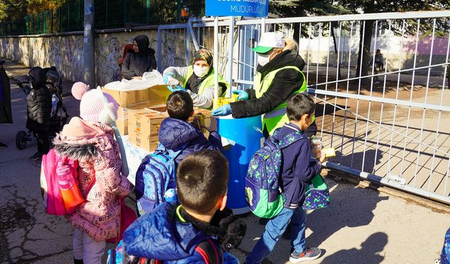 Beslenme desteğinden öğrenciler ve veliler çok memnun