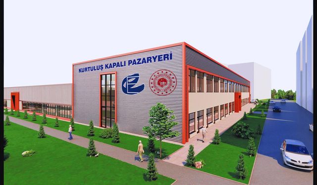 Kurtuluş Mahallesi yeni pazar yerine kavuşuyor