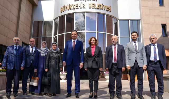 Saadet Partisi Lideri Arıkan'dan Başkan Ünlüce'ye ziyaret