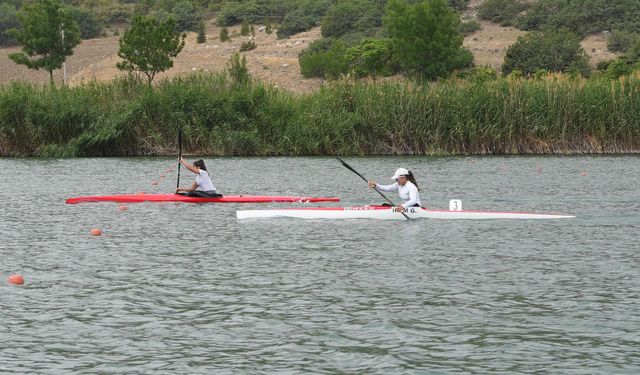 En iyi sporcular Sarısungur'da kıyasıya yarıştı