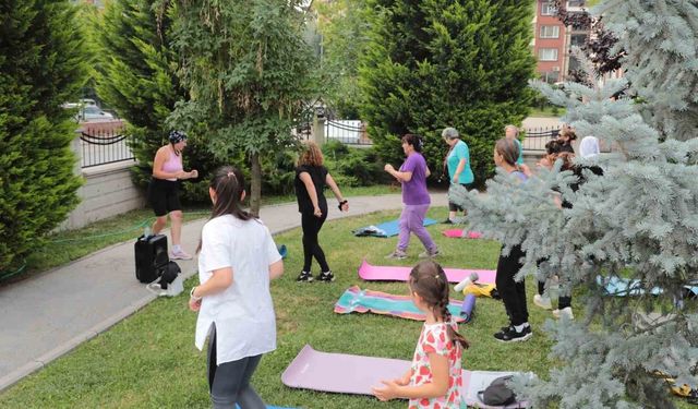 Kadınlara sabah sporu etkinliği 25 Haziran'da başlıyor