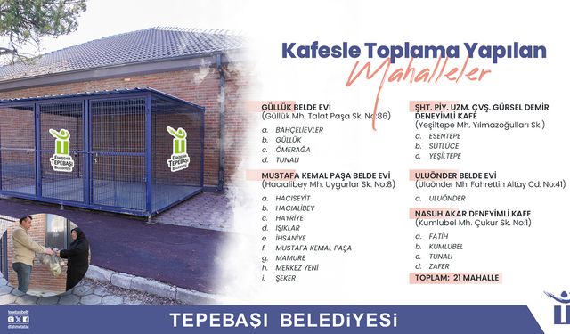 Ambalaj atık toplama noktaları el birliğiyle temizlik sağlıyor