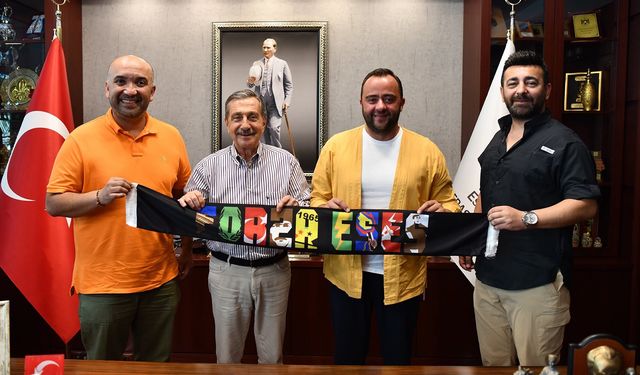 Ulaş Entok'tan Başkan Ataç'a ziyaret