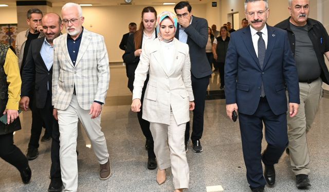 Bakan Göktaş'tan yaralı orman işçisine geçmiş olsun ziyareti