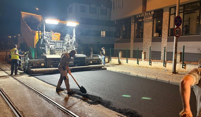 Salih Bozok'ta asfaltlama çalışmaları tamamlandı