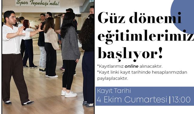 29 Ekim Gençlik Merkezlerinde 23 farklı branşta eğitim imkanı